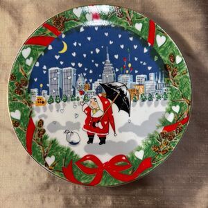 Rare vintage Tom Wilson Ziggy Christmas collector plate Designers' Collection.